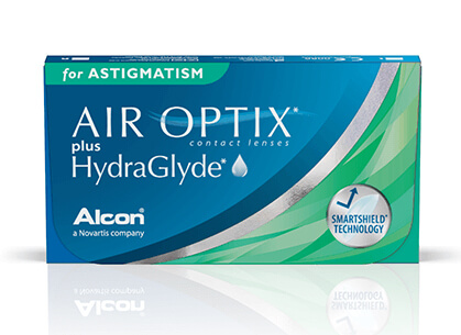 Air Optix Plus Hydraglyde For Astigmatism
